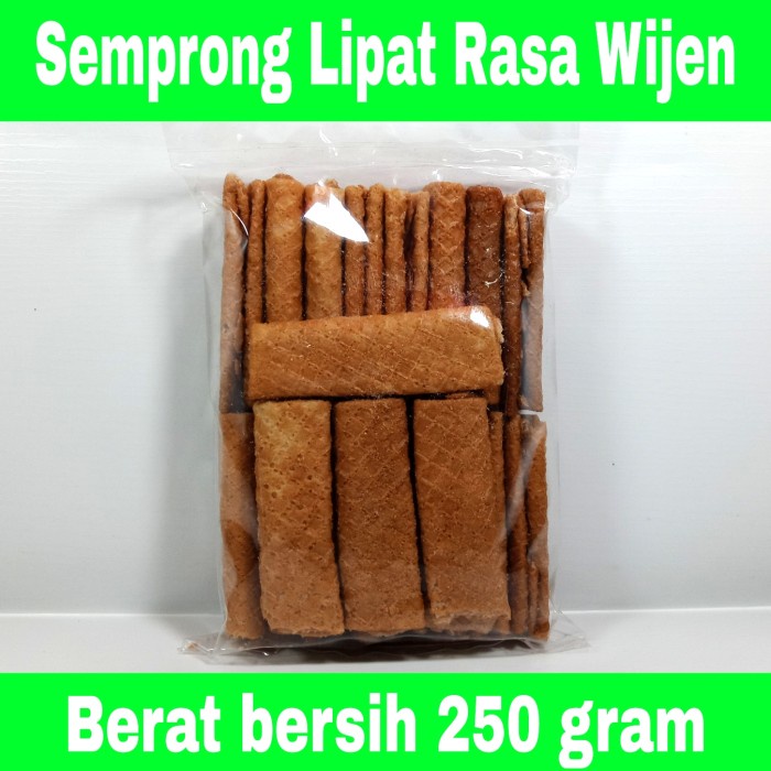 

KERING-KUE- KUE SEMPRONG | KUE LIPAT | SEMPRONG MURAH | EGG SEMPRONG | NANGKA - PISANG, 1/4 KG -KUE-