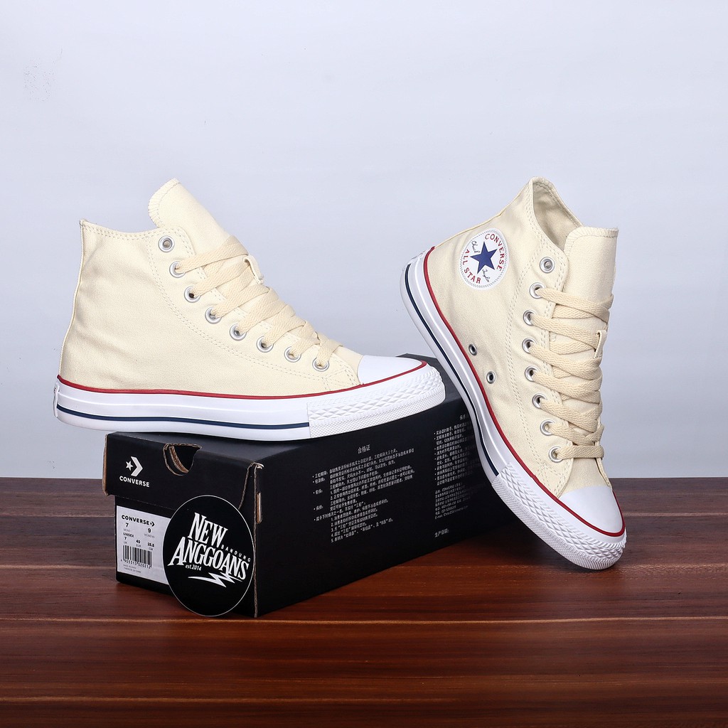 converse all star cream