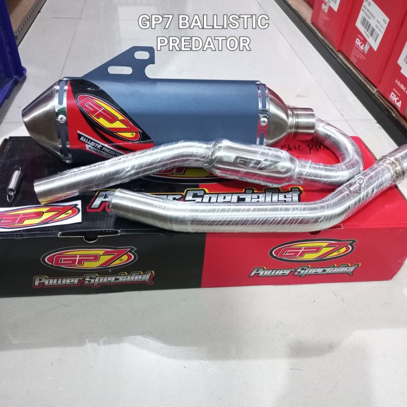 Knalpot GP7 Ballistic Predator KLX150/CRF150