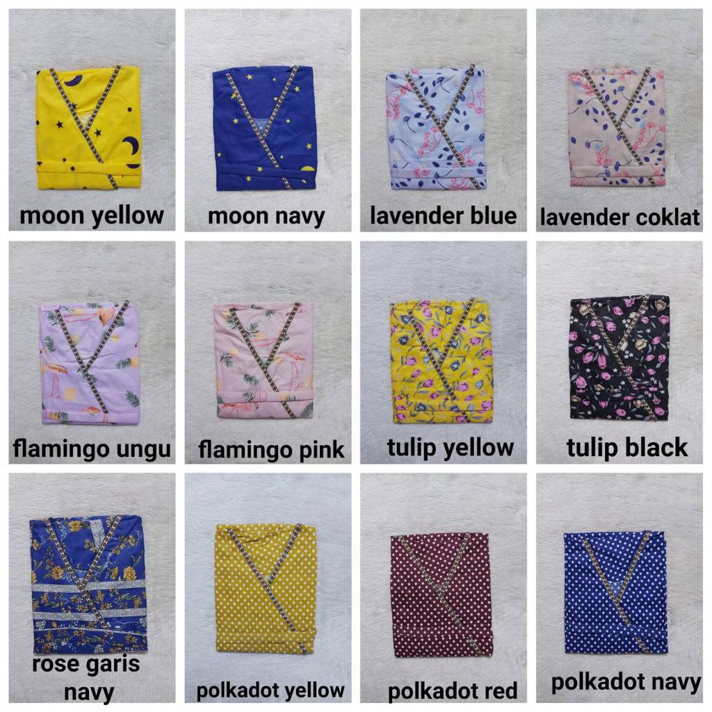 PEPOY Kimono CP / Celana Panjang Setelan Dewasa LD 100-102 Cm