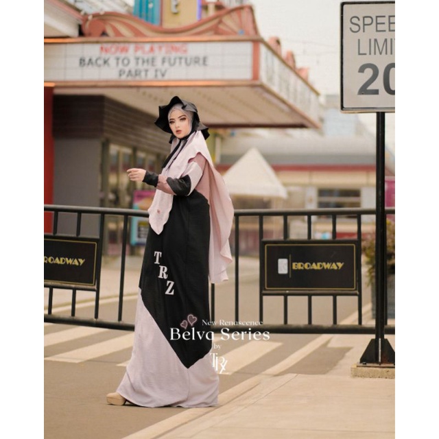 Gamis Syari TRZ Belva Set