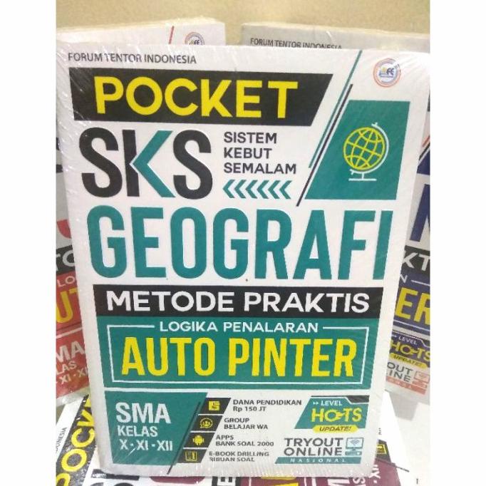 

BUKU POCKET SKS GEOGRAFI SMA Kelas X,XI,XII By Forum Edukasi