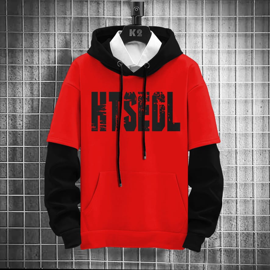 Hoodie Pria / Hodie Pria / Jaket Pria / Sweater Hoodie HTSEGL Bahan Fleece UK L-XL