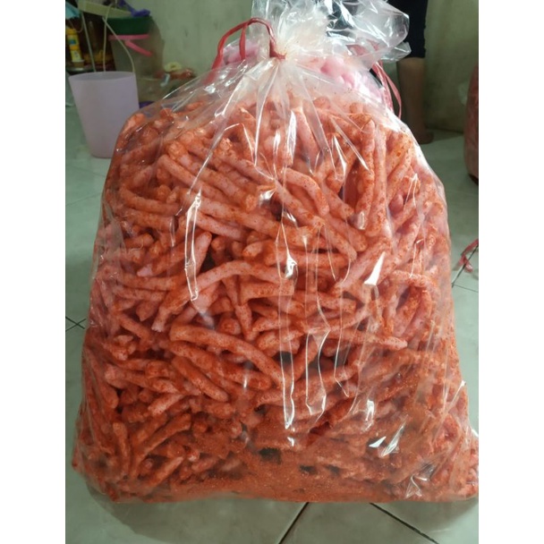 

makanan ringan cubit cubitan, original, pedas,dan extra pedas