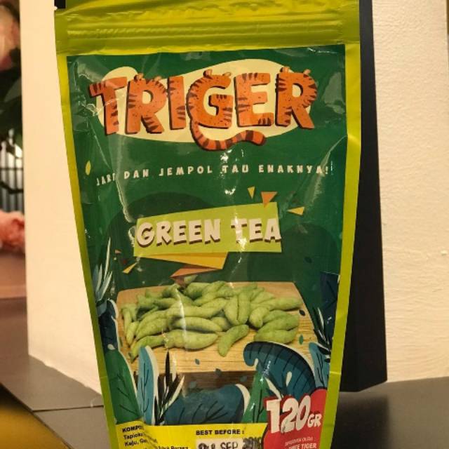 

Bidaran Triger Premium Rasa green tea berat 120 gr