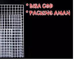 Kawat Ram 95x65 Cm 3mm - Rak Display Aksesoris HP - Rak Gantung putih