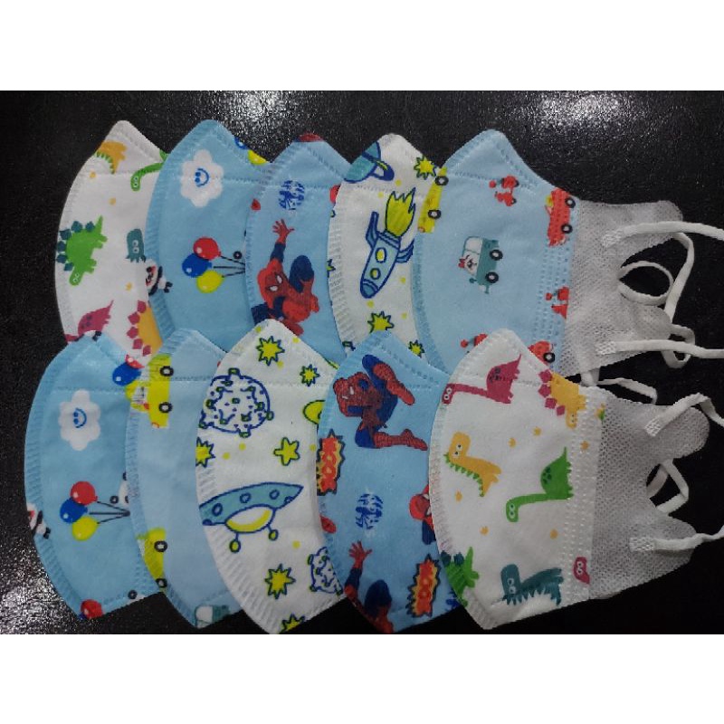 DUCKBILL anak 50pc 4-12thn MOTIF