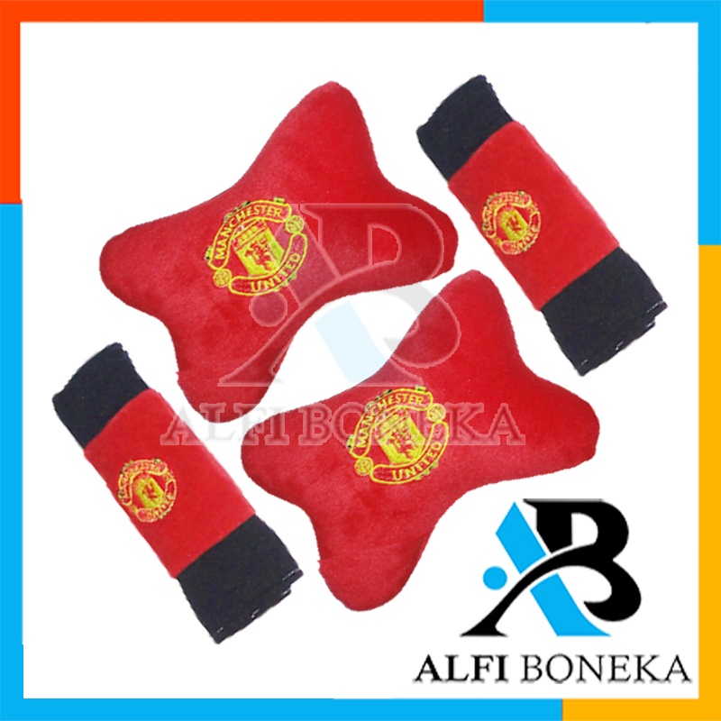 [ COD ] Bantal Set TRD 4 in 1 - Bantal Mobil Set - Bantal Set Mobil - Bantal Set Mobil Trd Sportivo Murah - Bantal Mobil 4in1 - Set bantal Mobil TRD Sportivo