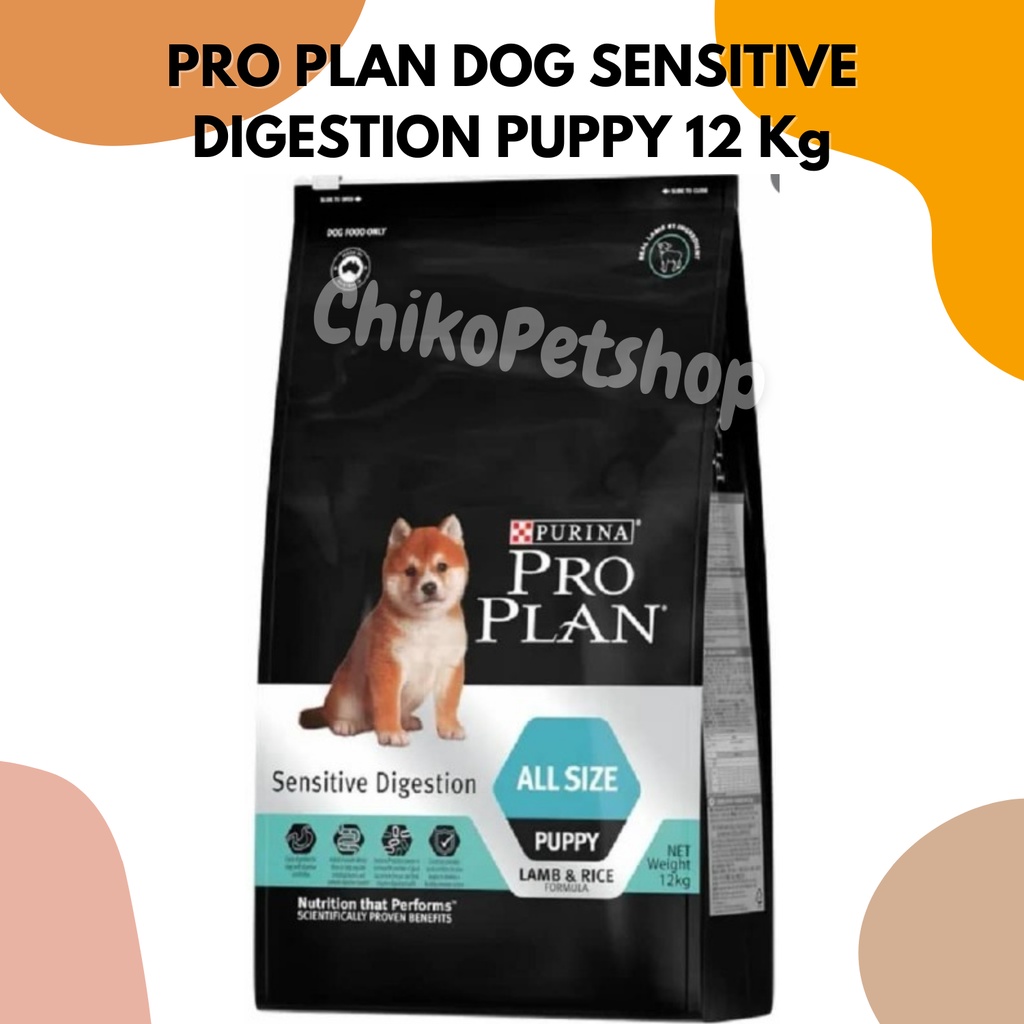 PRO PLAN SENSITIVE DIGESTION PUPPY all size (LAMB) 12Kg | PROPLAN 12Kg