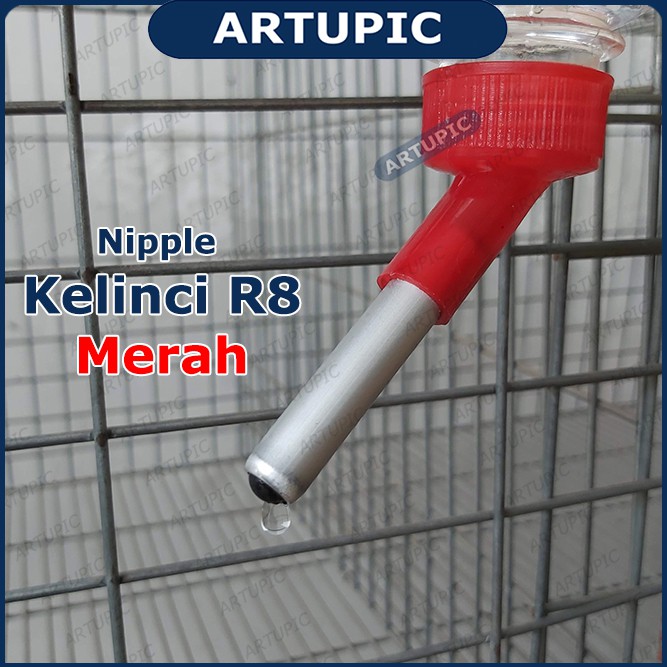 Nipple Kelinci R8 nipel nepel niple Botol Minum Kelinci Aluminium Gotri Keramik