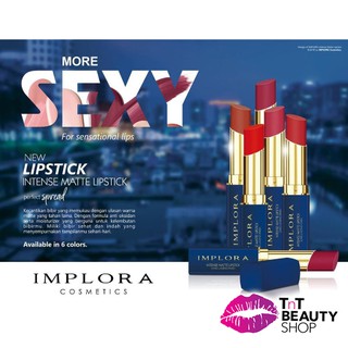 Image of IMPLORA Intense Matte Lipstick / Implora intensif lipstik / Impora Lipstick Matte Intense [BIRU]