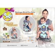 BABY JOY GENDONGAN HIPSEAT PINGUIN/ZOO / GIRAFFE / KOKKA / MICKIE / LITTLE PO / RABBIT / LITTLE FOREST SERIES - BJG3038