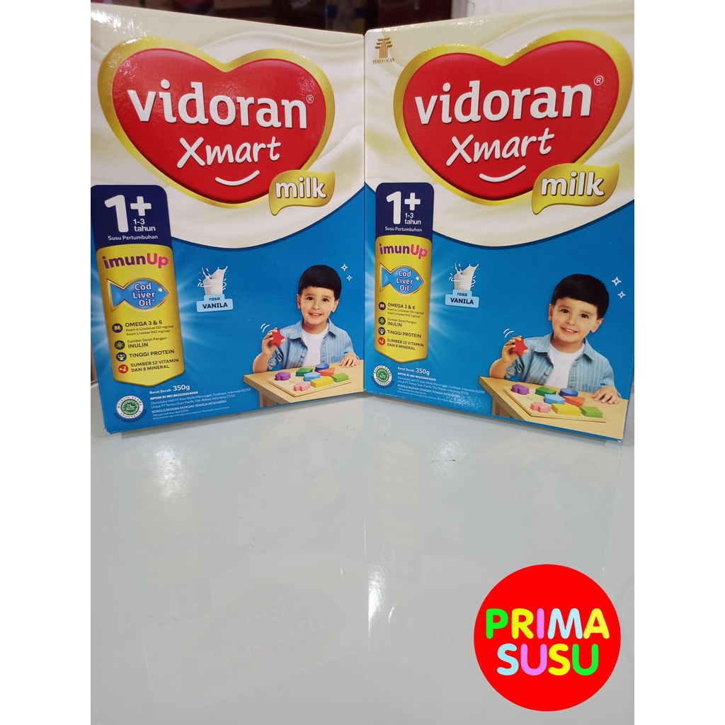 Vidoran Xmart 1+ 350 Gr, Madu, Vanila