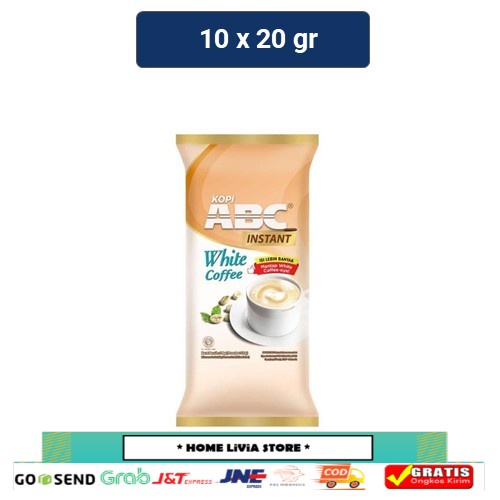 

ABC White Instant Kopi 10 x 20 gr