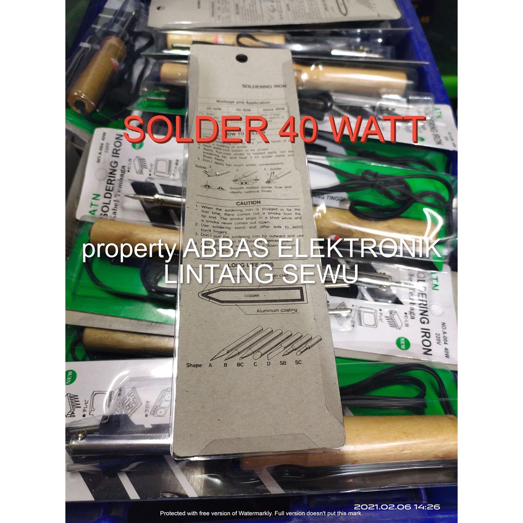 solder 40 watt murah