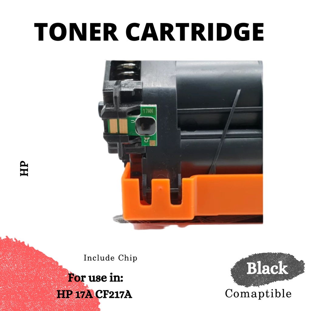 Toner HP 17A CF217A Laserjet Black Compatible