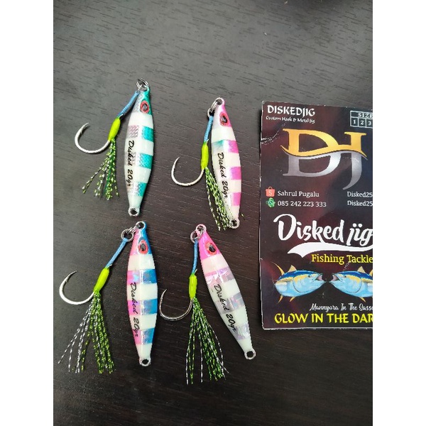 metal jig 20 gram koika + hook