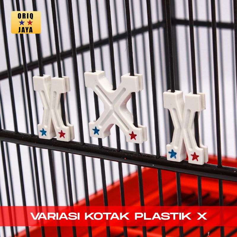 VARIASI SANGKAR KOTAK PLASTIK ORIQ JAYA