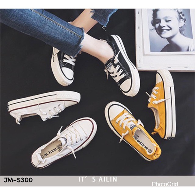 SEPATU SNEAKERS TRENDY FASHION KOREA GS #JM-S300