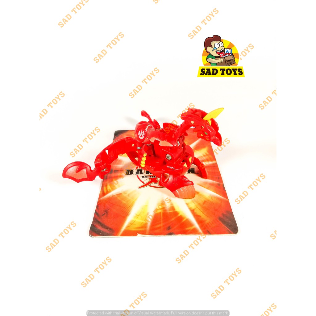 Bakugan Viper Helios Pyrus Original Sega Murah