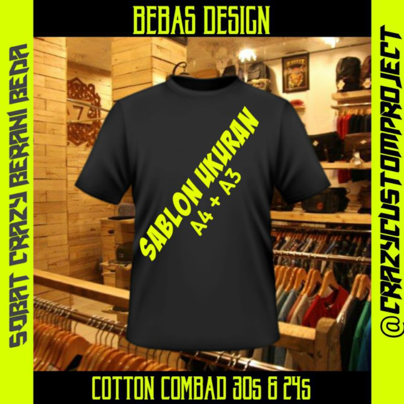 

Kaos poto custom A4+A3
