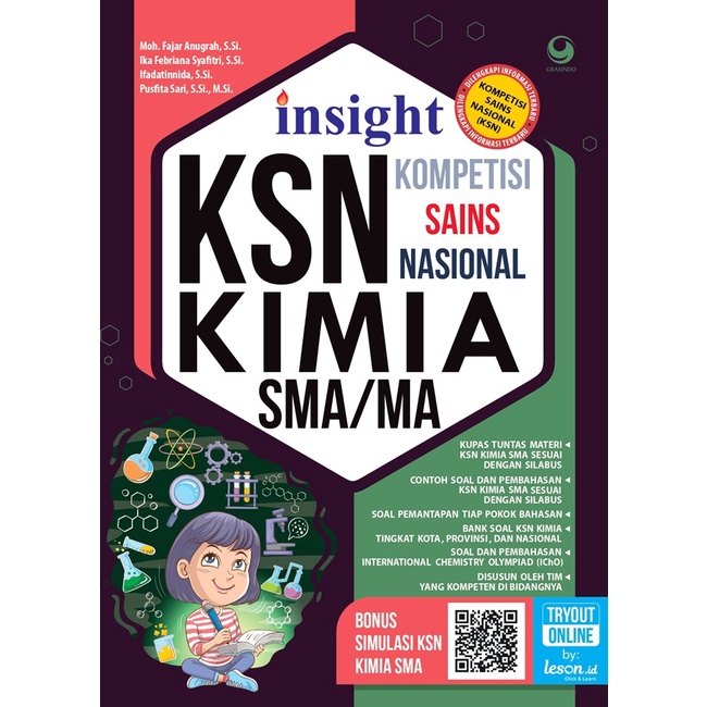 INSIGHT KSN MATEMATIKA, IPA, IPS SD & SMP / MATEMATIKA / KIMIA / EKONOMI SMA-KIMIA SMA