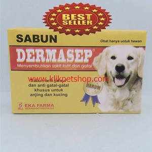 dermasep sabun gatal anjing kucing