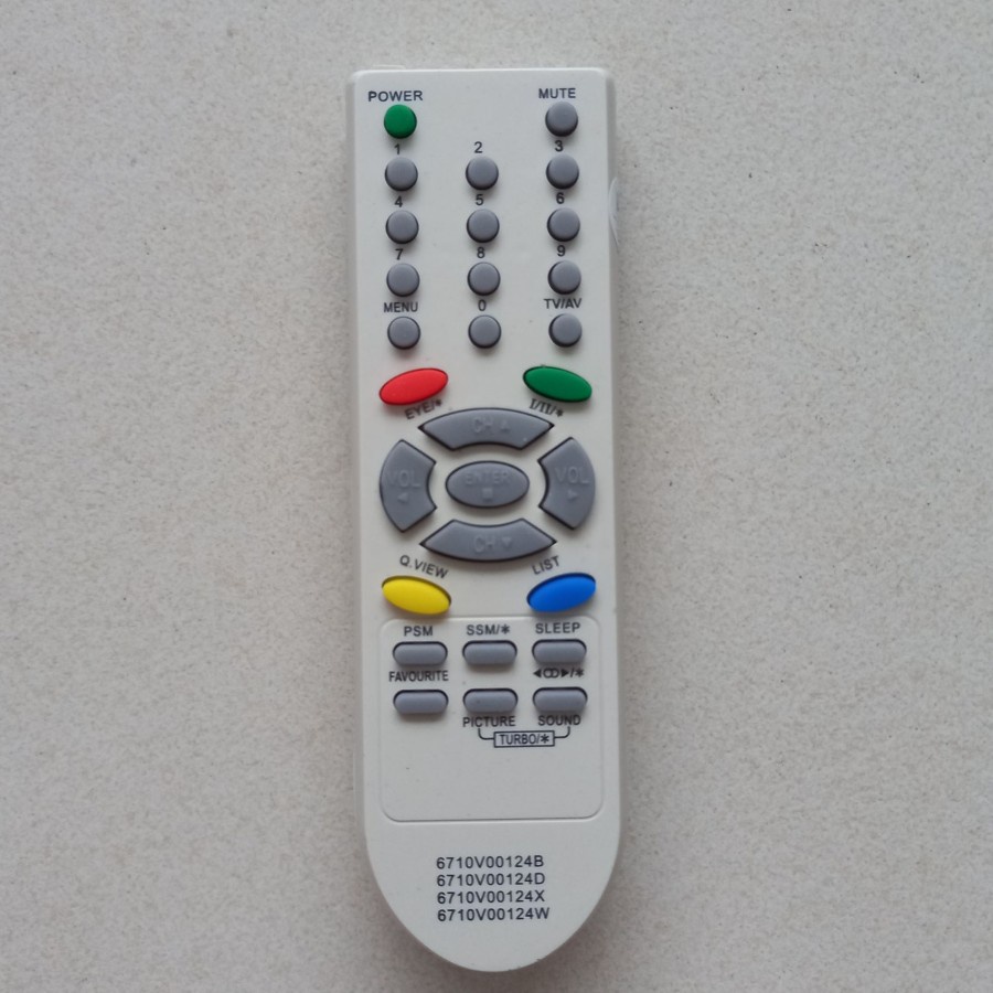 Remote TV LG Tabung Putih 6710V00124B/D/X/W