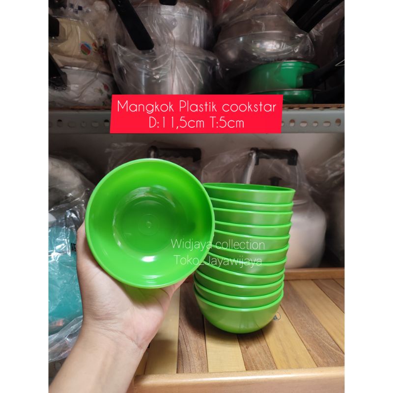 kobokan plastik 12cm/mangkok plastik