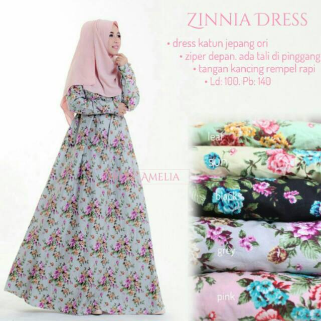 Dress Muslim Zinnia