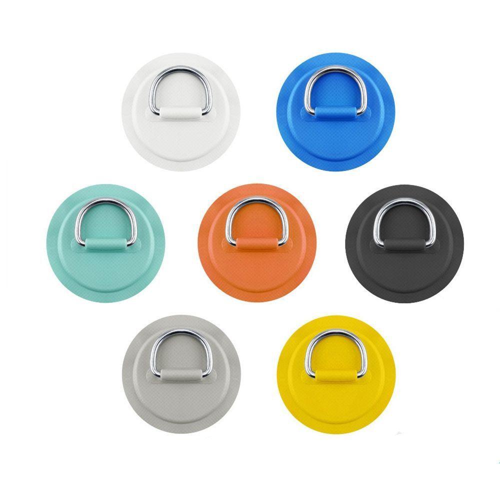 Augustina Papan Surfing Perahu Patch Olahraga Air Laut Stainless Steel Perahu Patch Deck Rigging Sup Bulat Ring Pad