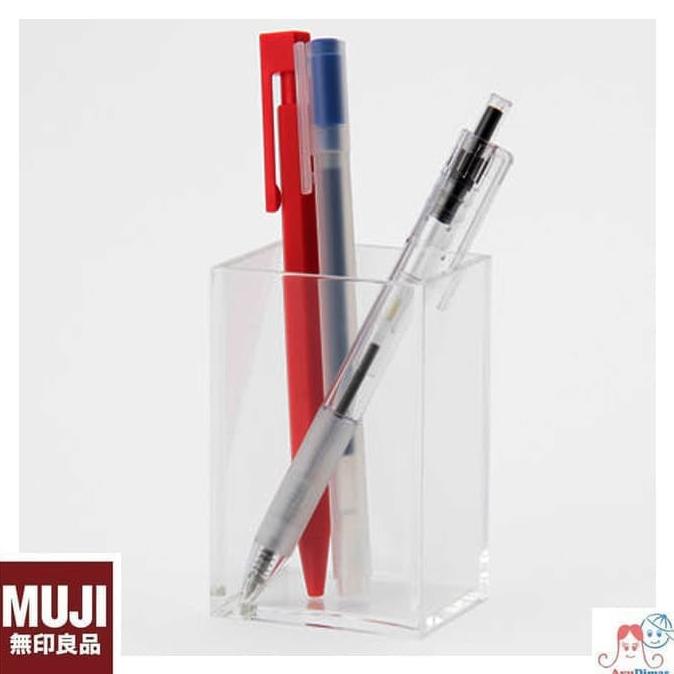 

Muji Acrylic Pen Stand - Tempat Organizer Pensil /Pen Berdiri Terlaris