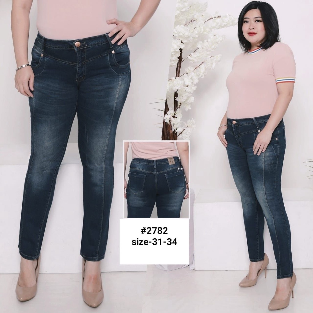 Celana Panjang Jeans Wanita Pensil Tulang 27-30 31-34 35-38 Bisa Bayar Ditempat(COD)