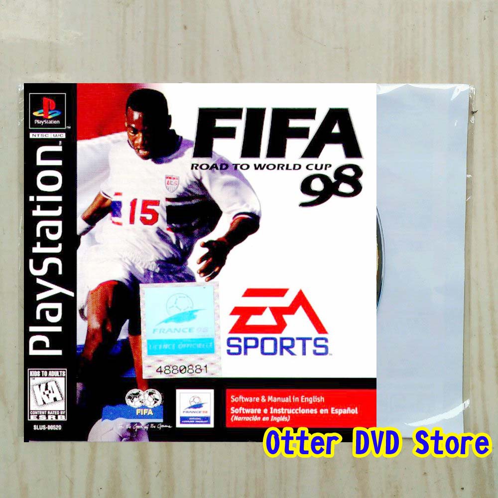 Kaset CD Game Ps1 Ps 1 FIFA 98 - FIFA 1998 - Road To World Cup 98