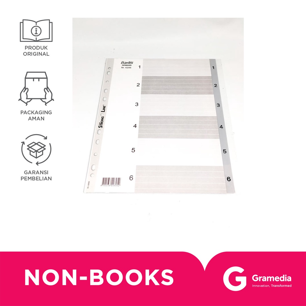 

Bantex Index A4 6206