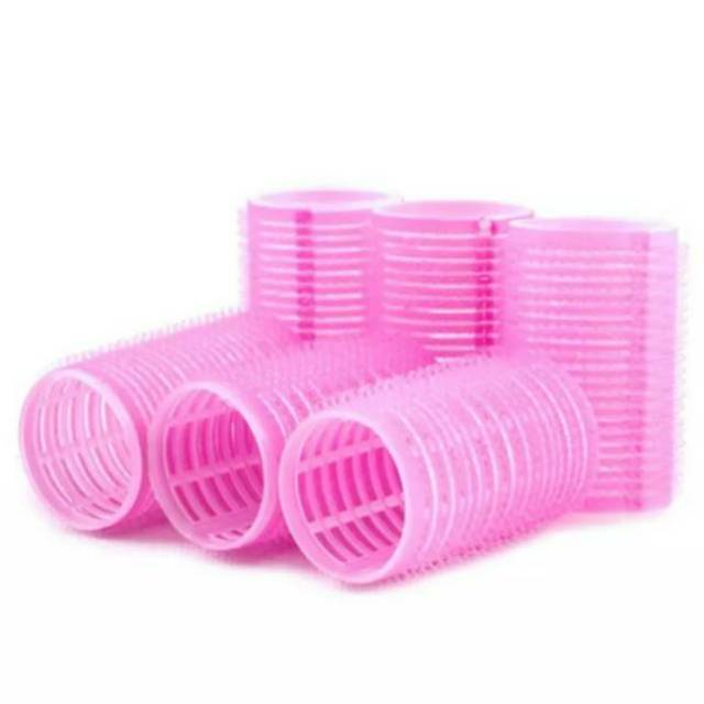 (SATUAN) Roll Rambut Tempel / Hair Curler ukuran 4/5&quot;