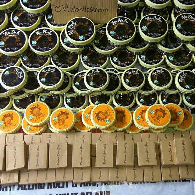 Masker, lulur dan sabun mabello