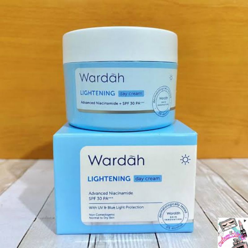 ☃️Cutezz_Ching1☃️Wardah Lightening Day/Night Cream 30g