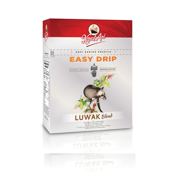 

Kapal Api Luwak Blend Easy Drip 5 X 10Gr