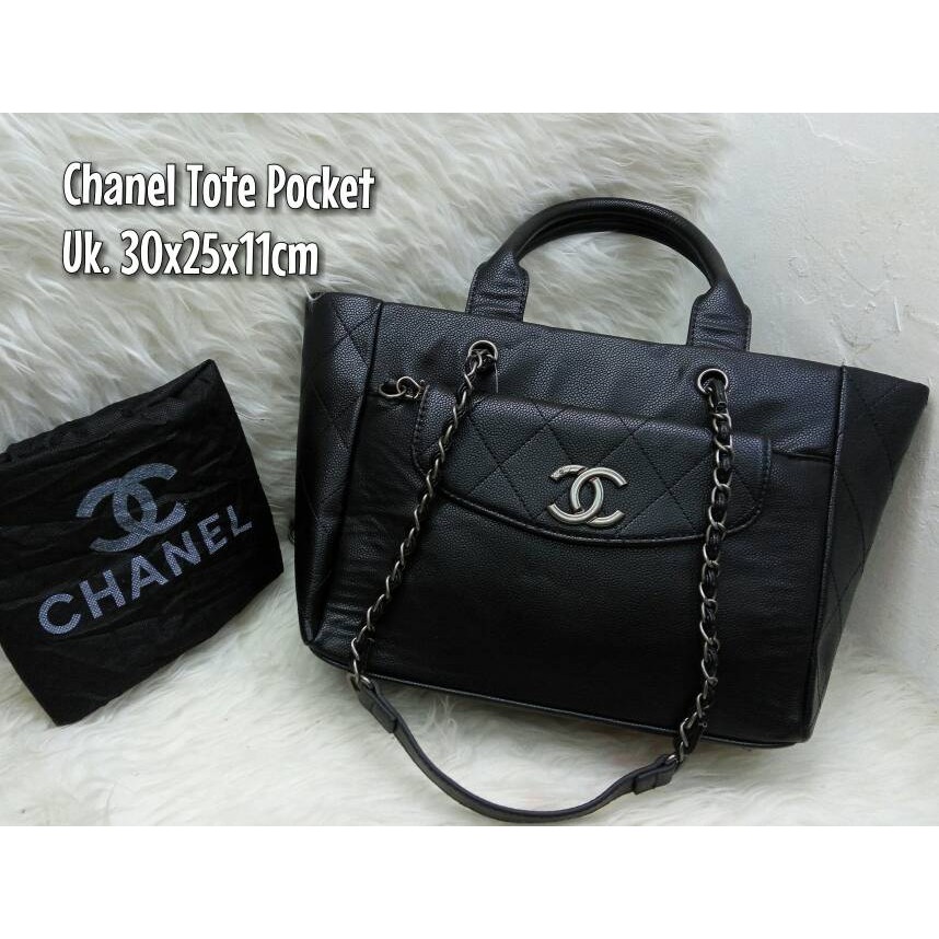 TAS CHANEL TOTE POCKET SEMI PREMIUM