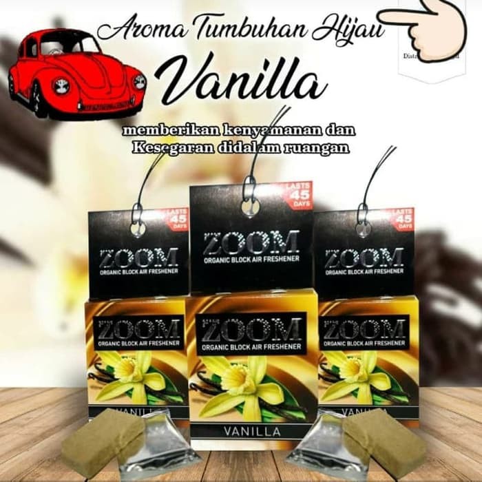 Pengharum Mobil / Parfum Mobil ZOOM by Dorfree Mirip dengan Parfum Deo Scents Parfum Kopi Green Tea