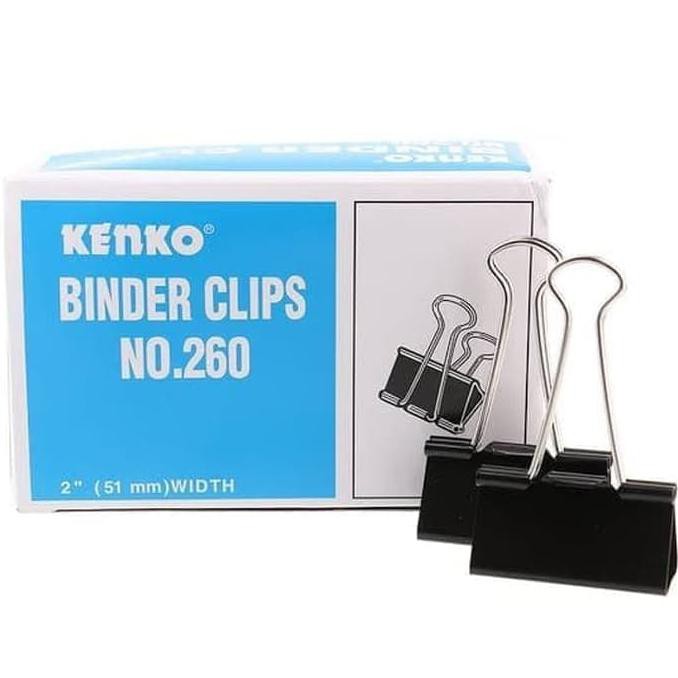 

Kualitas Terbaik] Binder Clip Kenko 260