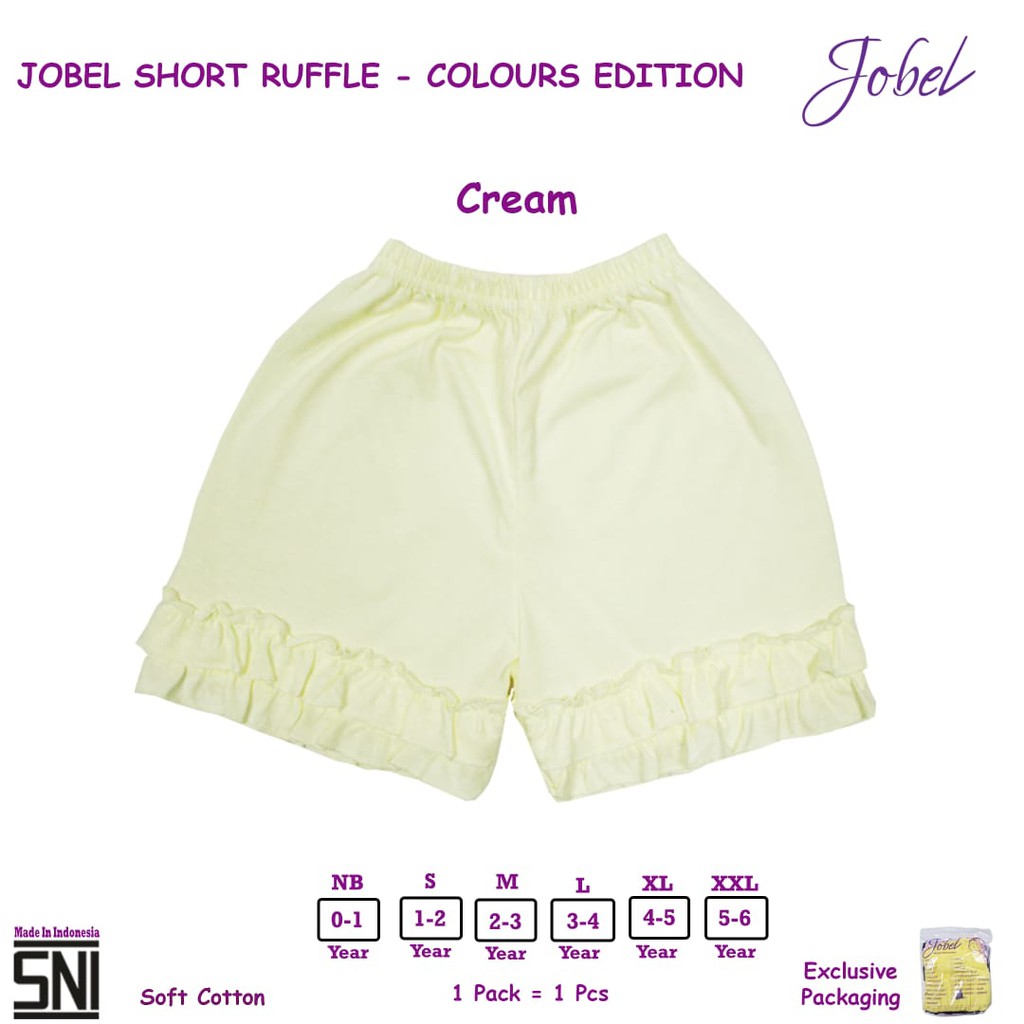 Jobel - Short Ruffle Colors Edition