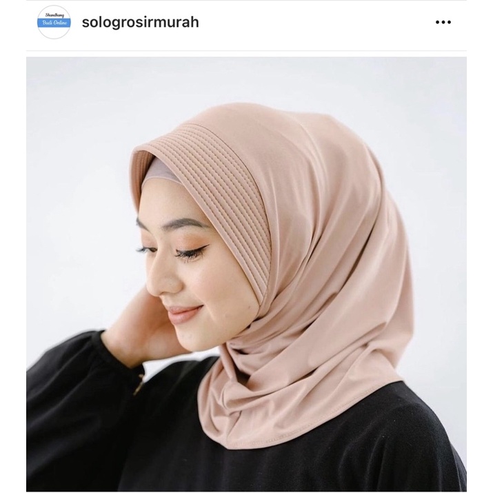 Jersy jilbab instan /jilbab olahraga wanita /jilbab sprot premium