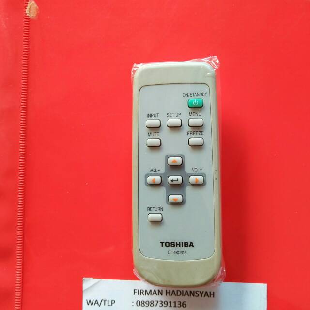 REMOTE PROYEKTOR TOSHIBA