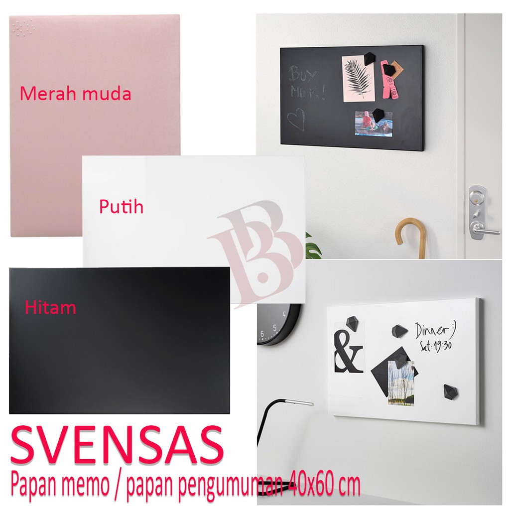 

Memo board / papan pengumuman / papan memo 40x60 cm