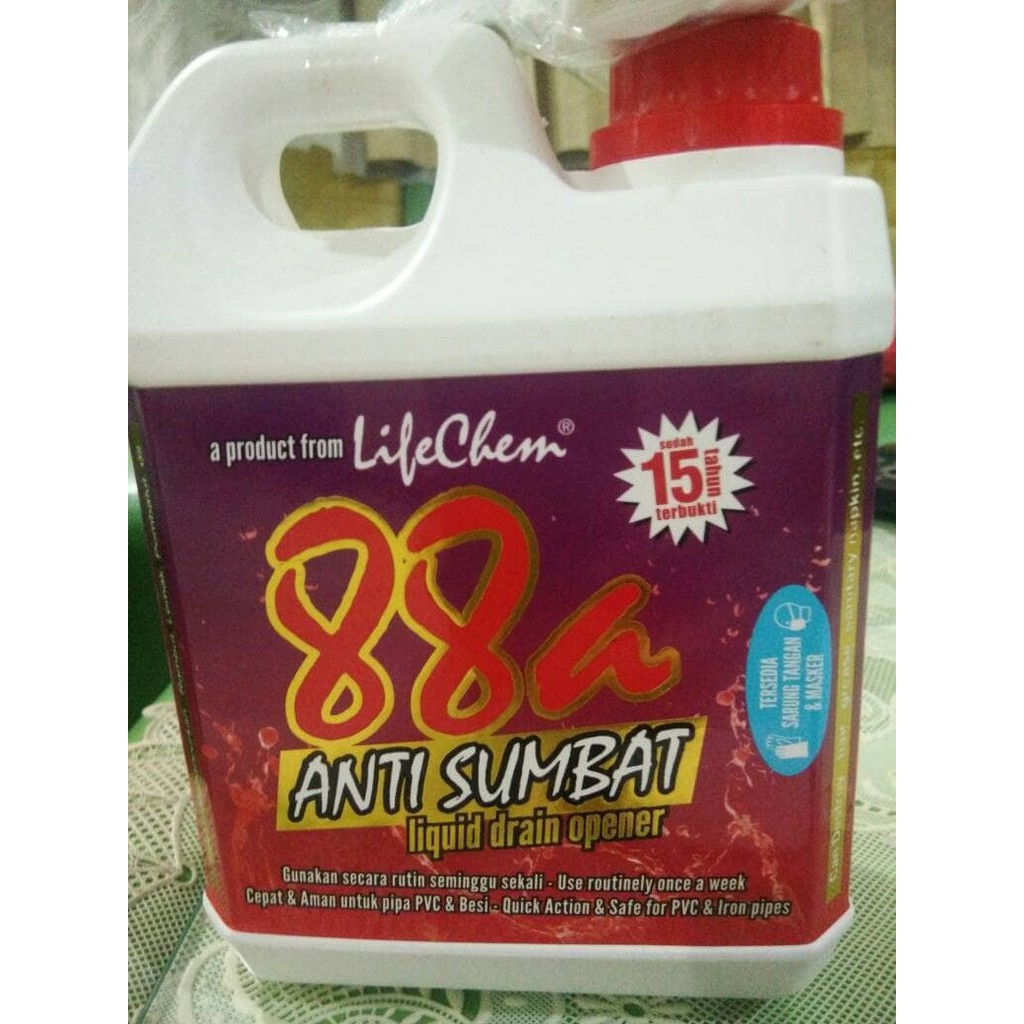 ANTI SUMBAT 88A - PEMBERSIH SALURAN TOILET MAMPET Eden