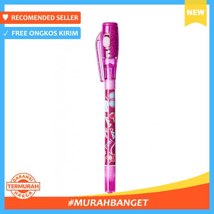 

[Smiggle] Yay Duo Spy Marker / Pen Hitam - Alat Tulis - Pulpen