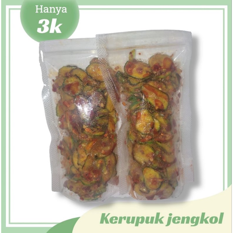 Jual Kerupuk Jengkol Bantet Pedas Daun Jerul Grm Shopee Indonesia