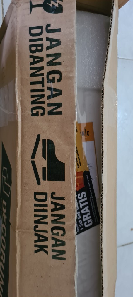 Set Rak Ambalan Dinding Minimalis 3 Pcs Uk. 30,40,60 Cm